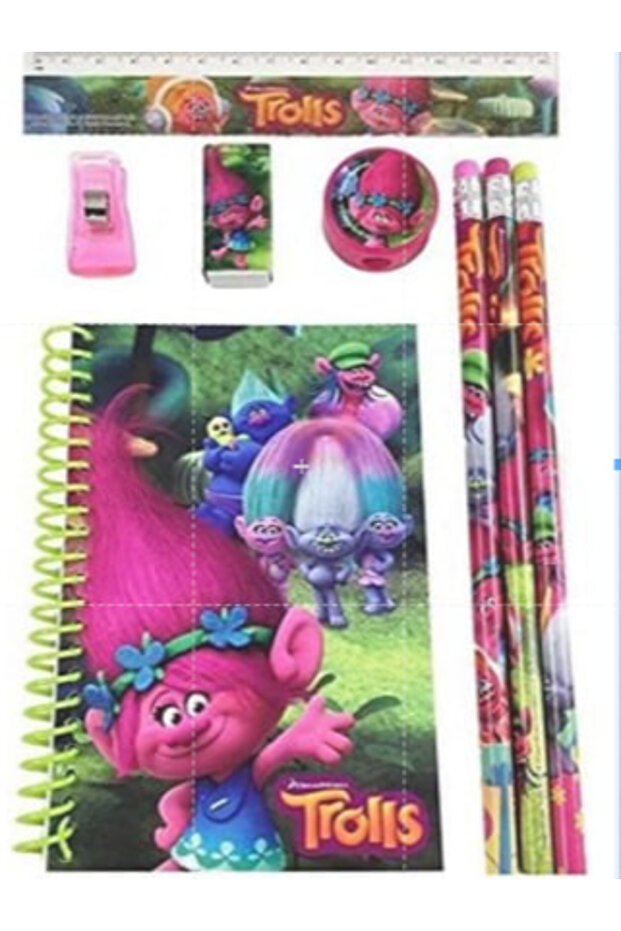Trolls Poppy Stationary Set