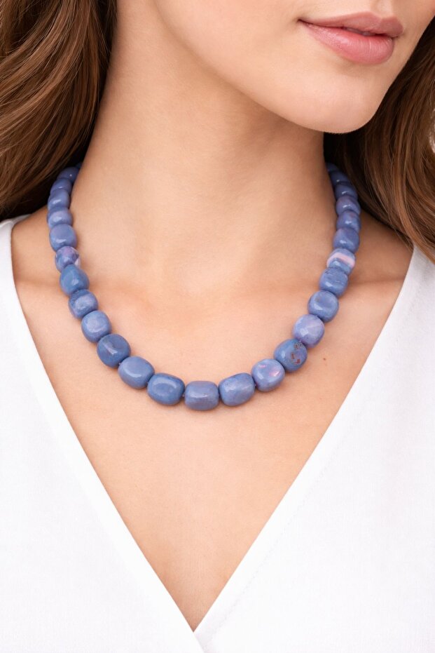 Opal Stone Necklace