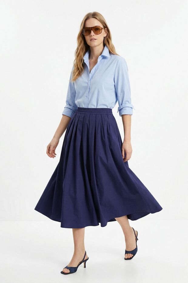 Laci Bell Rubber Pocket Detail Skirt 8457A