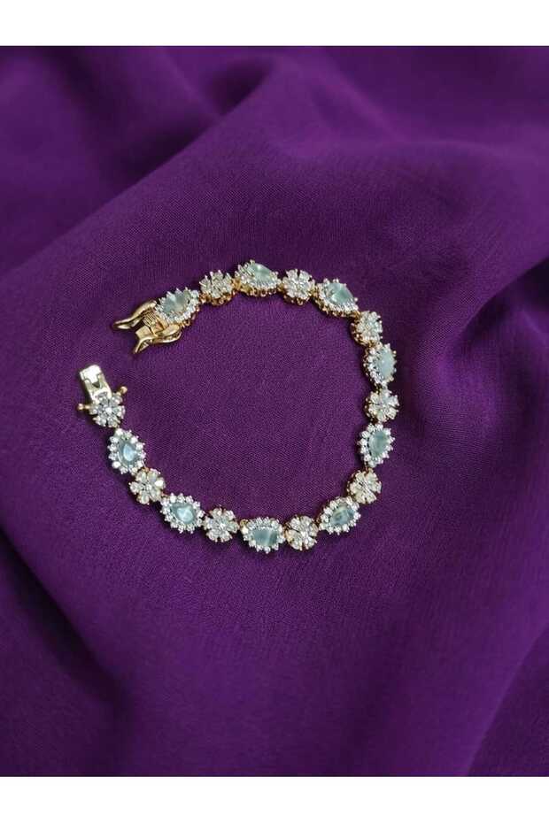 Floral Stone AD Bracelet