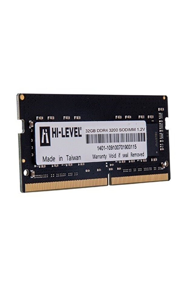 ذاكرة وصول عشوائي للكمبيوتر المحمول بسعة 32 جيجابايت DDR4 بسرعة 3200 ميجاهرتز، قيمة HLV-SOPC25600D4/32G
