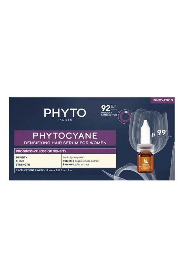 Phytocyane Densifying Hair Serum For Women 12pcs - 5ml
