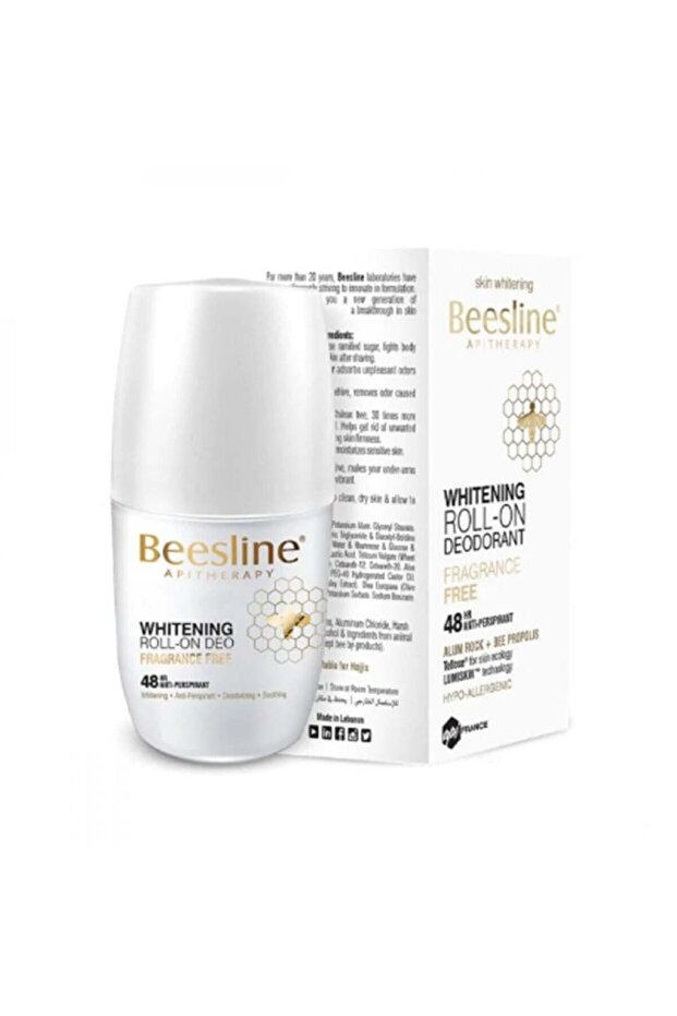 Basilin Deodorant Roll-On 50ml Fragrance-Free