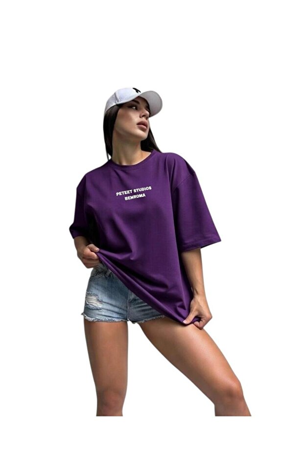 Peteet Studios Printed T-Shirt Oversized Unisex T-Shirt 3Pv5