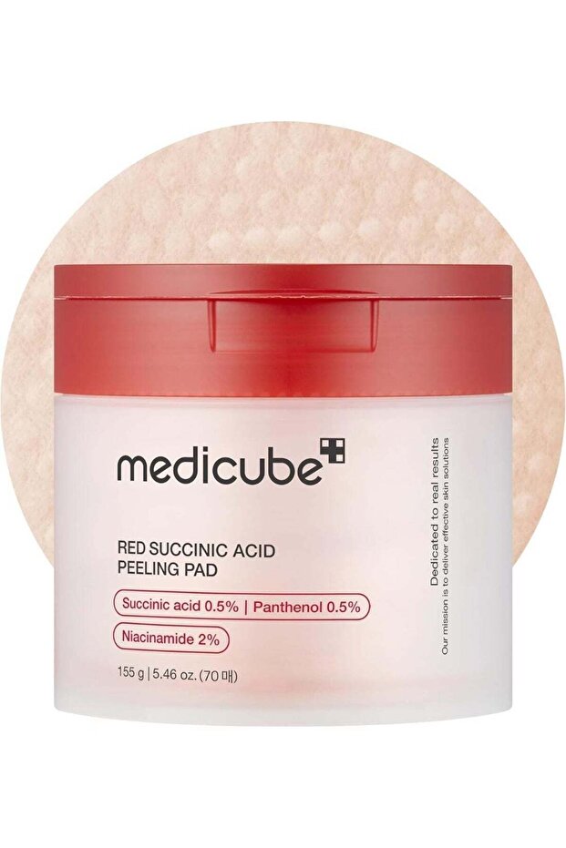 -RED SUCCINIC PEELING PAD 70pcs