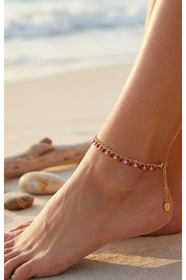316 L Steel Colorful Anklet