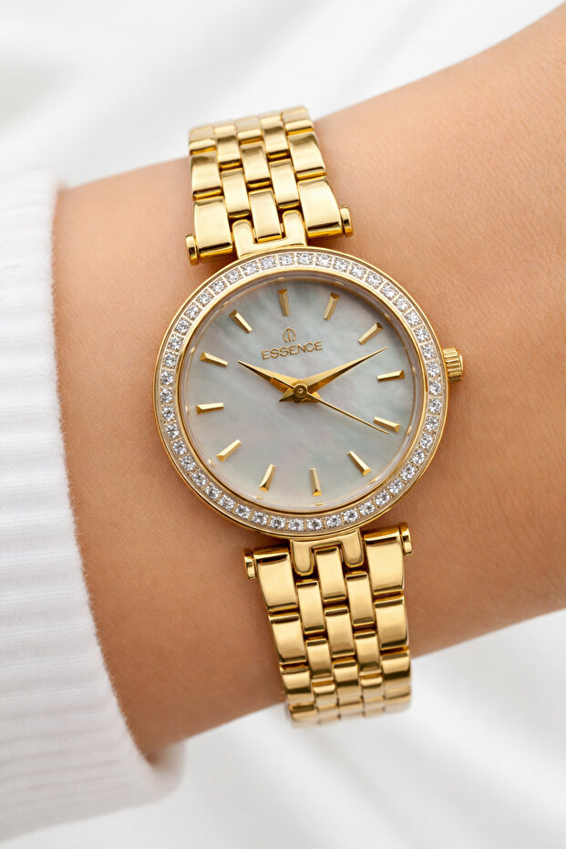 Women's Wristwatch Stylish Elegant Suitable for Daily Use 5 Atm Stainless Steel Case Strap