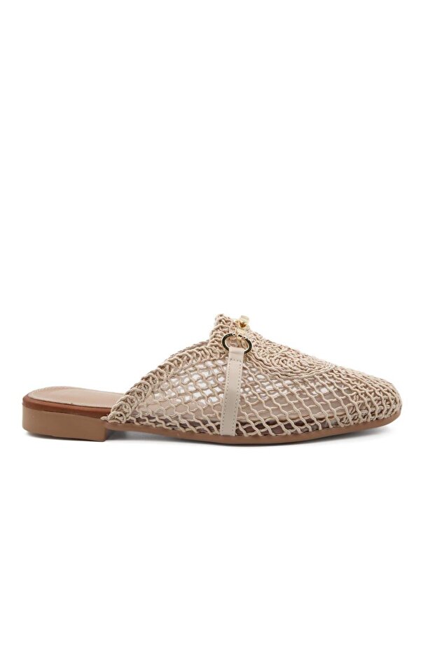 Pc-55778 Beige Women's Ballerinas