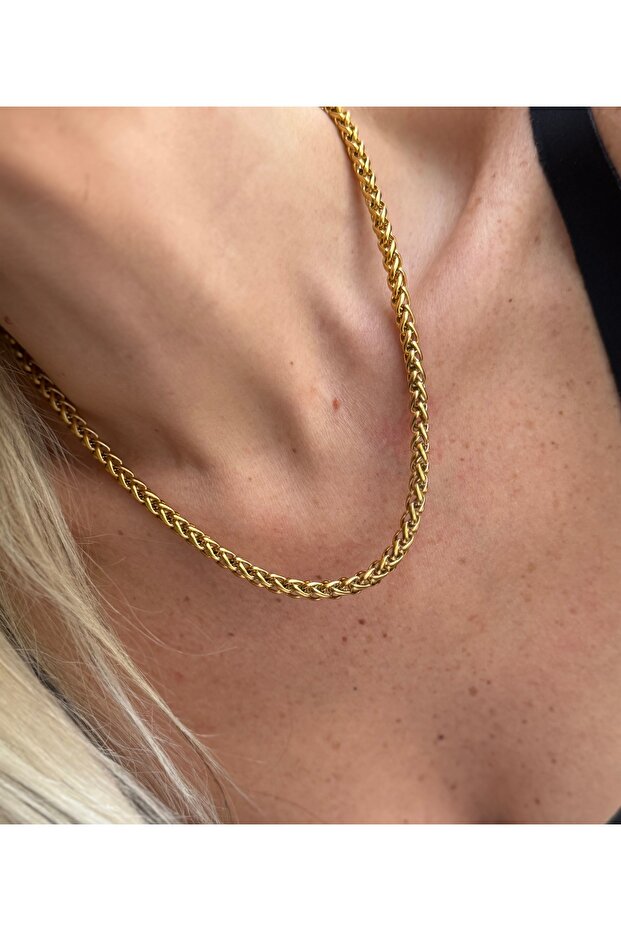 Steel Twist Necklace