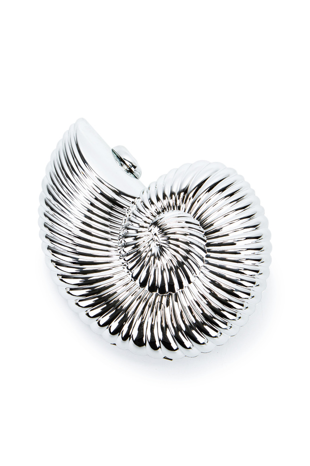 Spiral Model Women's Evening Dress Bag Spiral Silver