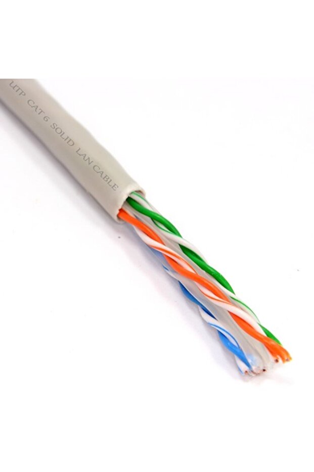 Hytech 305 متر CAT6 Utp 25AWG كابل رمادي HY-CAT600