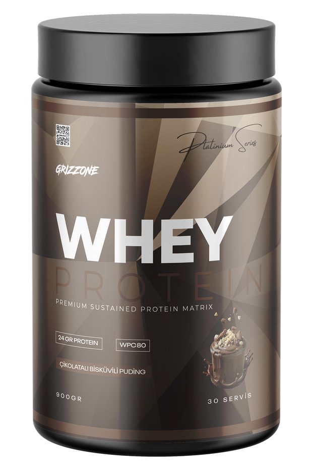 Whey Protein Powder 900 Gr (Chocolate Biscuit Pudding)