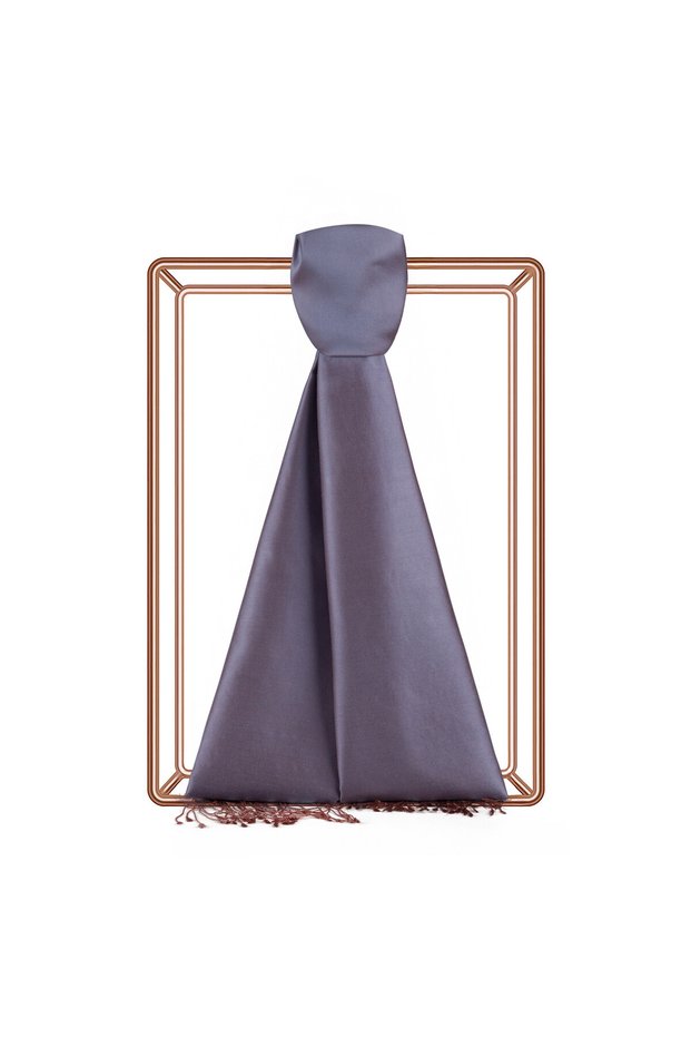 0927 Double Sided Silk Shawl