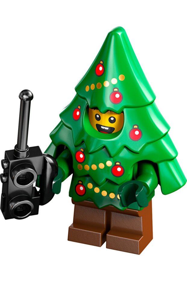 City - Original Minifigure with Christmas Tree Costume for Kids