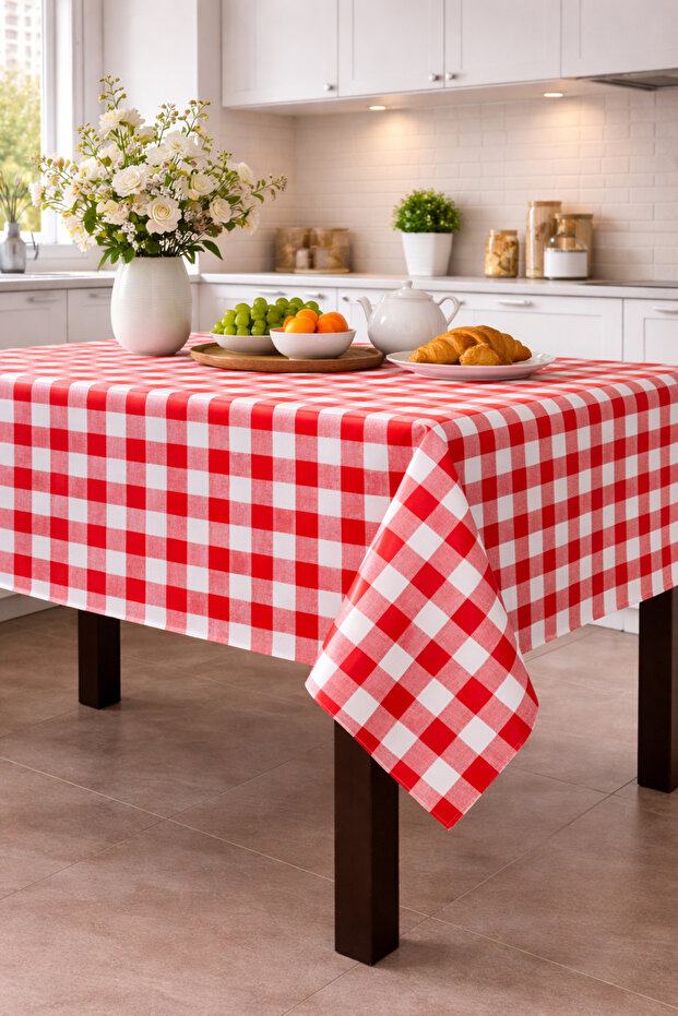 Oilcloth Tablecloth – Waterproof, Stain-Resistant, Easy to Clean Pvc