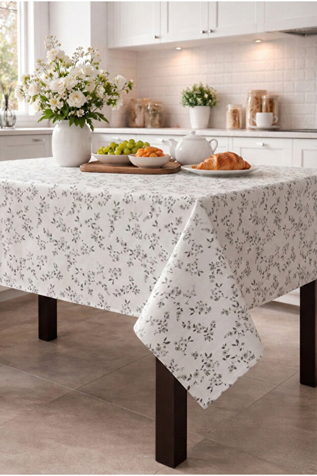 Oilcloth Tablecloth – Waterproof, Stain-Resistant, Easy to Clean Pvc