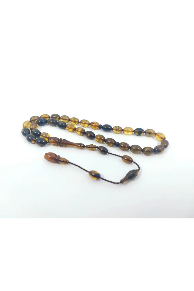 Darabacı Abdullah Masterpiece Handmade 3 Layers Polished Fire-I Amber