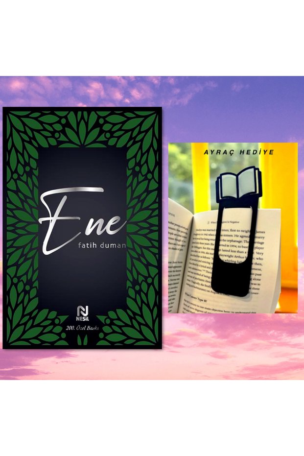 ENE & SUS EY NEFSİM! / 200. Printed Customized / Hardcover / Book Figure Book Mark Gift