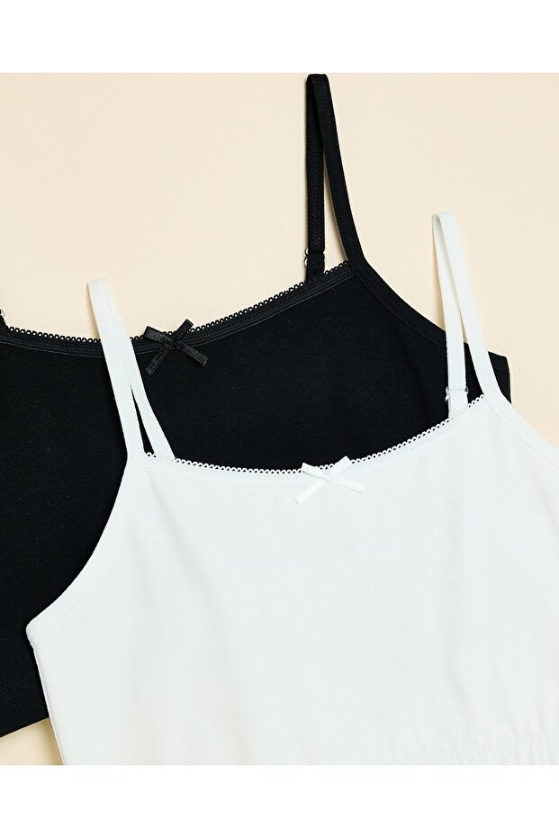 2 Pack Solid Bralettes - 5