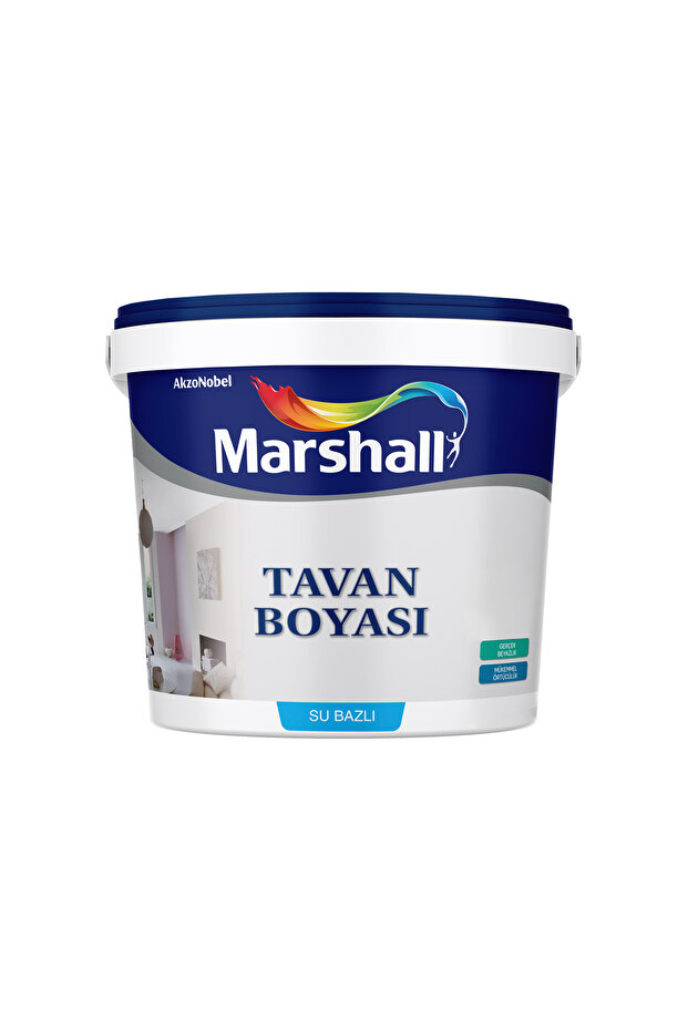 Tavan Boyası Beyaz Ekstra Beyaz Yüksek Kapatıcı Mat Tavan Boyası 1 Kg