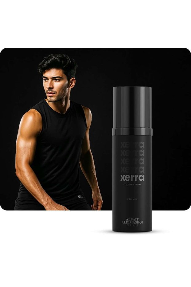 XERRA - All Over Spray for Men, Long Lasting Spicy Fragrance Mist, Mens Body Spray - 100 ml