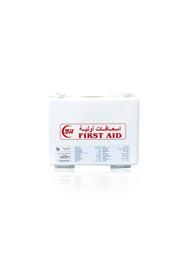 3WF-072 - FIRST AID BOX PLASTIC BOX