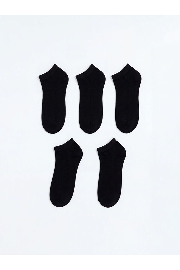 Nevavm Men's Bamboo Booties Socks 5-Pack