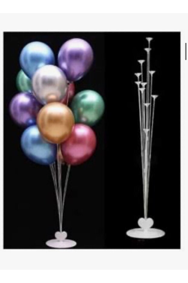 Long Balloon Stand 100 cm 13 Pieces
