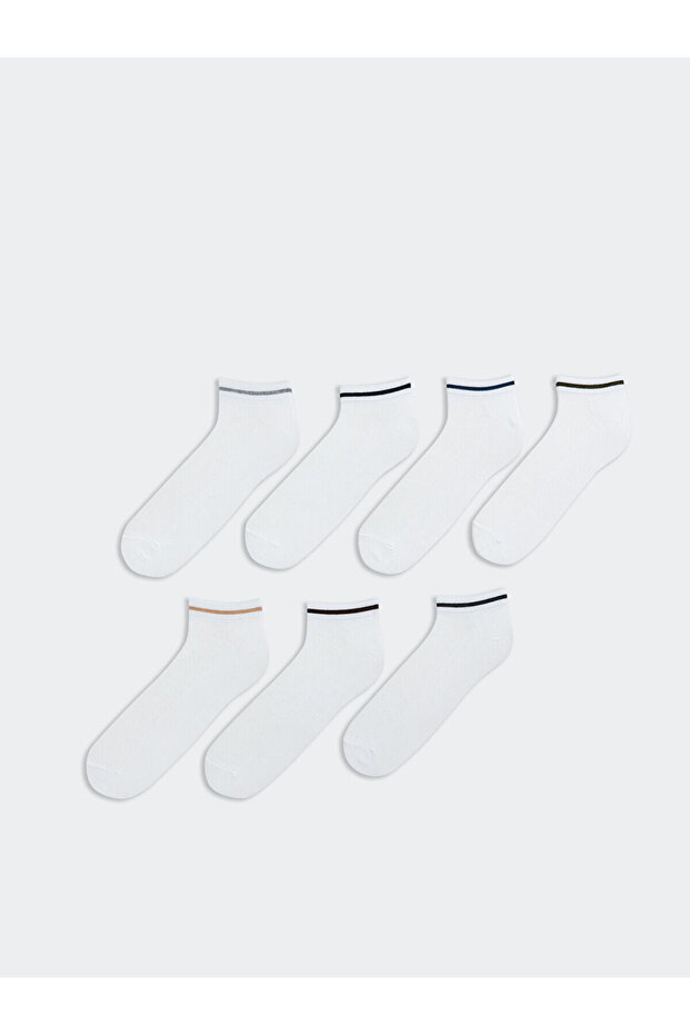Nevavm Men's Bamboo Booties Socks 7-Pack