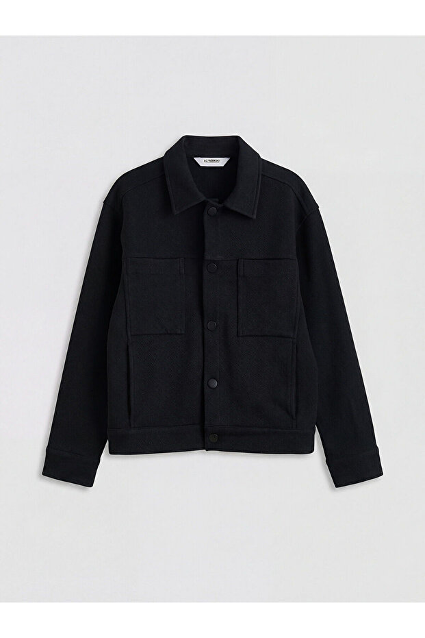 Nevavm Boy's Shirt Jacket with Difference