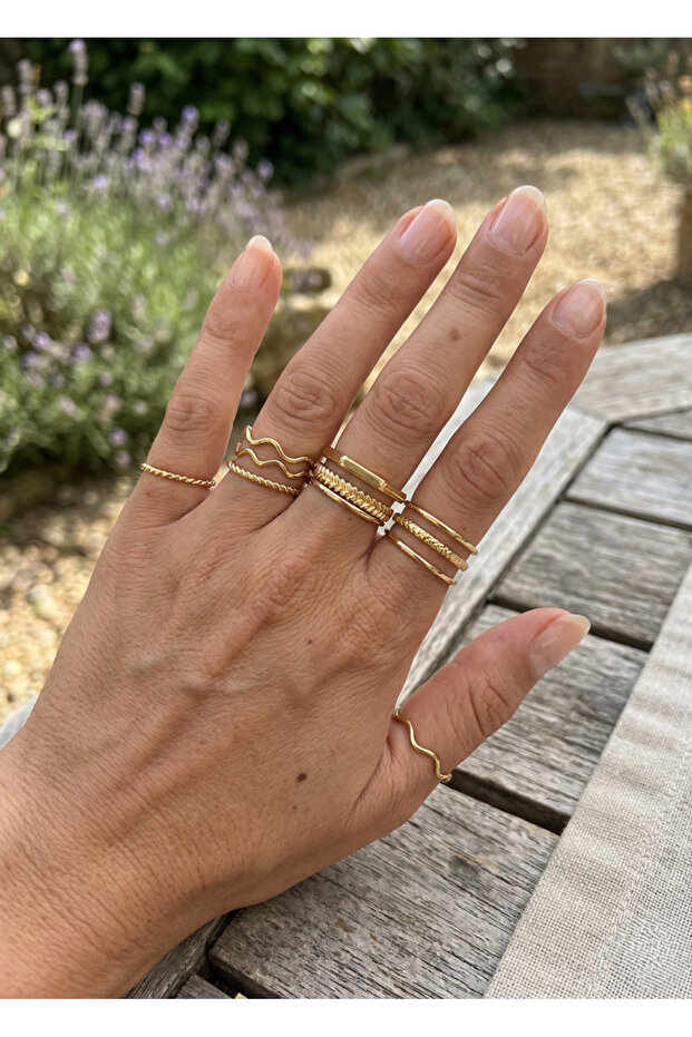 11-Piece Thin Model Ring Set