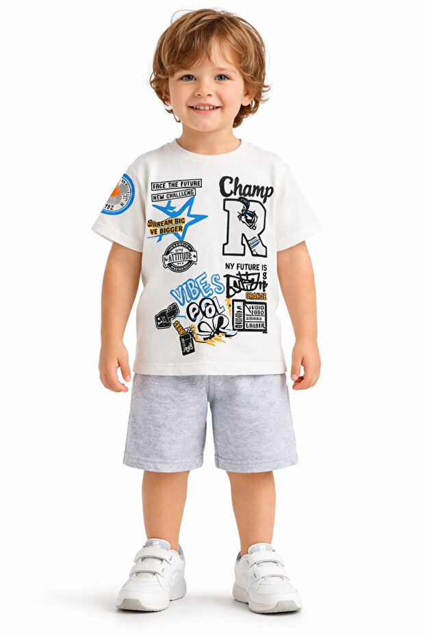 Summer Boy's Bottom and Top Set