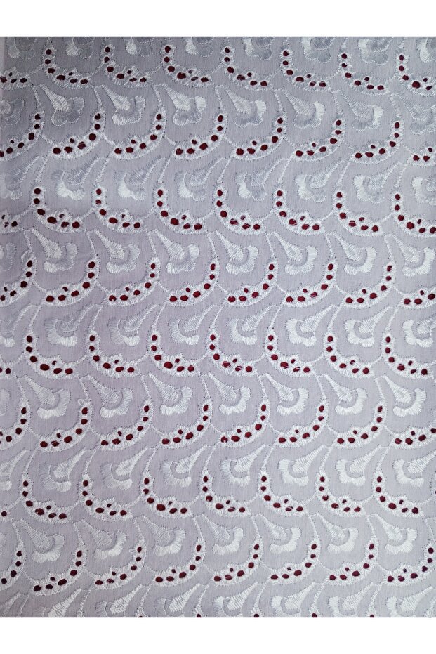 Terikoton Fisto Lace Guipure Lez Fabric - 1 Meter.