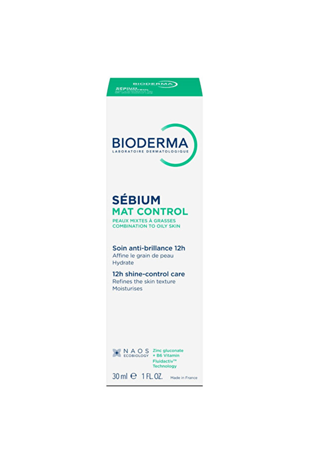 Sebium Mat Control, Mattifying Cream for Combination and Oily Skin