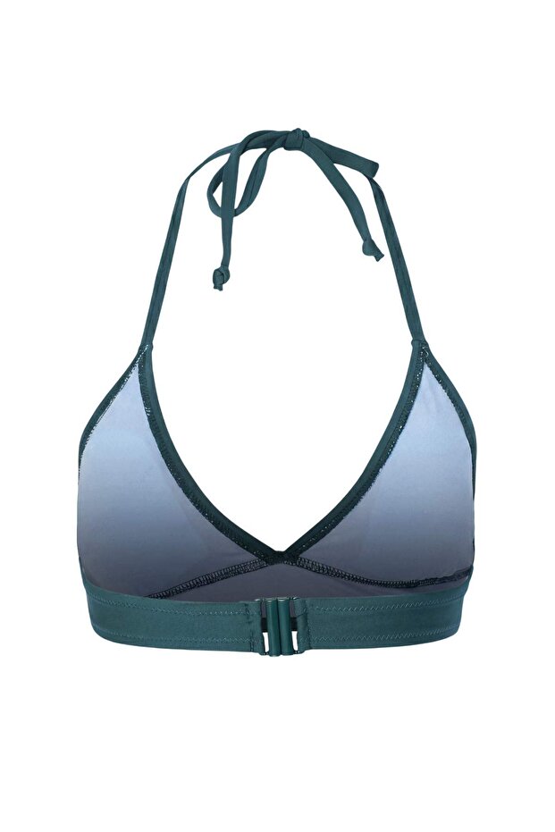 Yeşil Üçgen Kaplı Bikini Üstü TBESS26BU00022 - 5