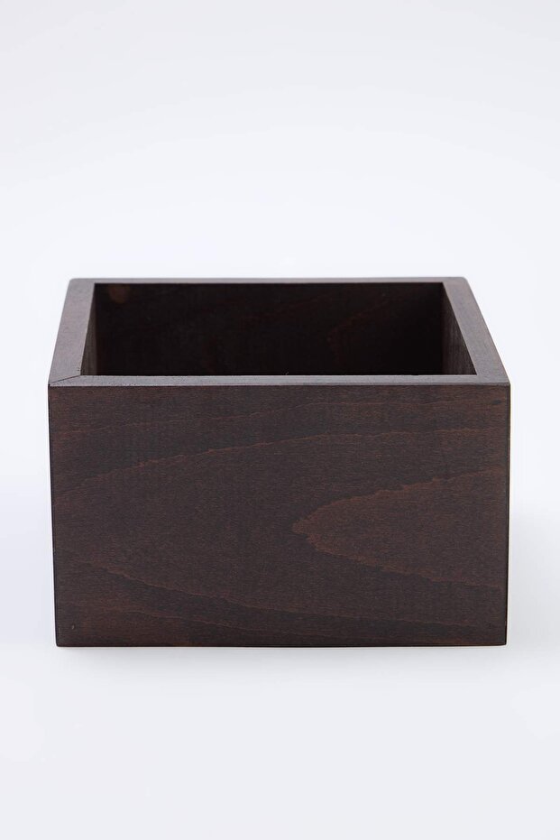 Yazı Baskılı Ahşap Organizer Kutu 32cm x 12cm x 10 cm TPHSS26MRG00001 - 6