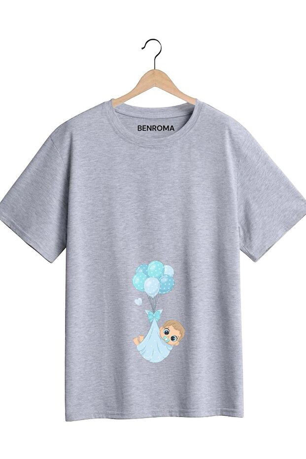PRINTED PREGNANT TSHIRT