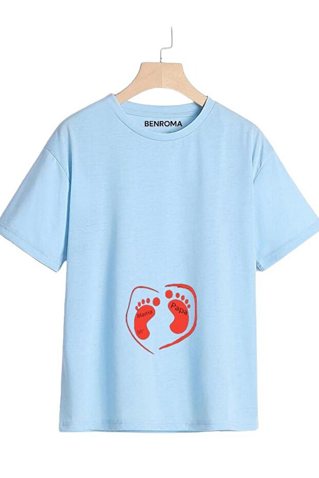 PRINTED PREGNANT TSHIRT