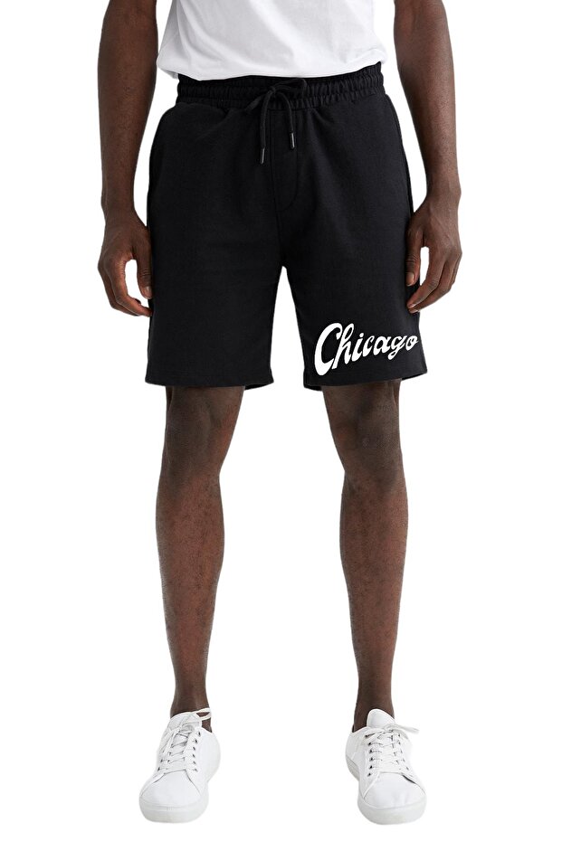 Printed Loose Shorts