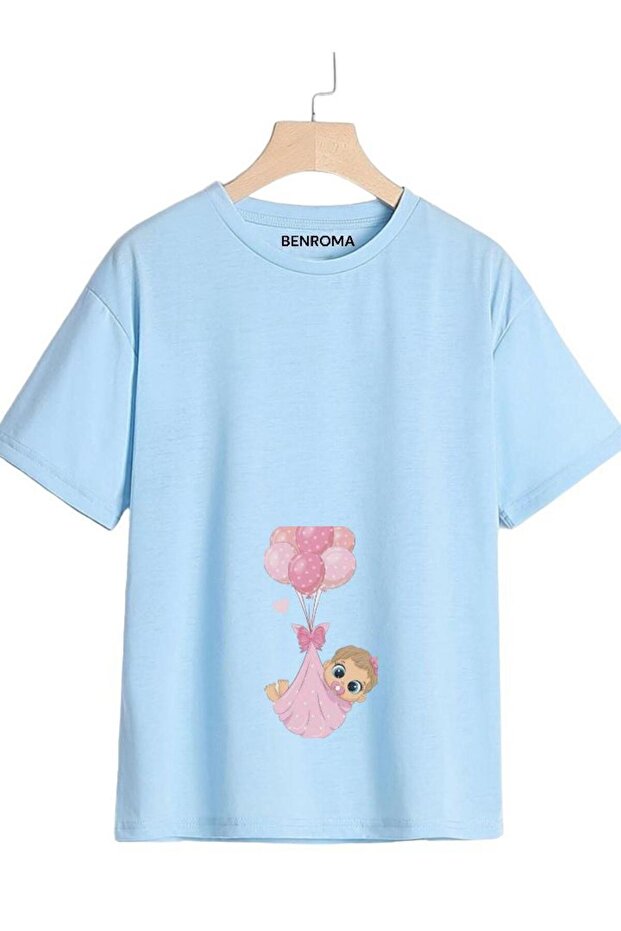 PRINTED PREGNANT TSHIRT
