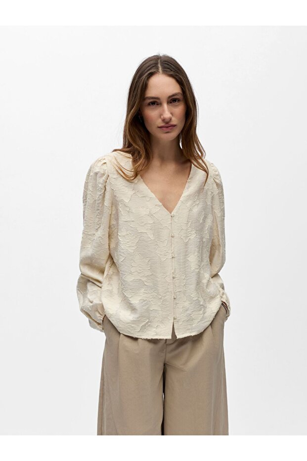 Bluse Jacquard - 1