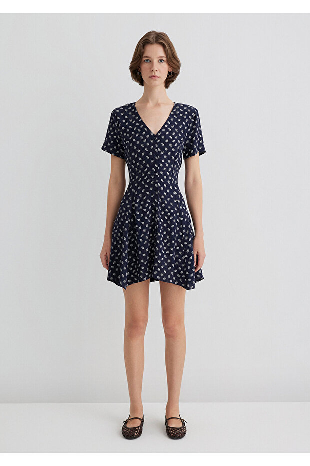 Rochie bleumarin 1310760-91069 - 4