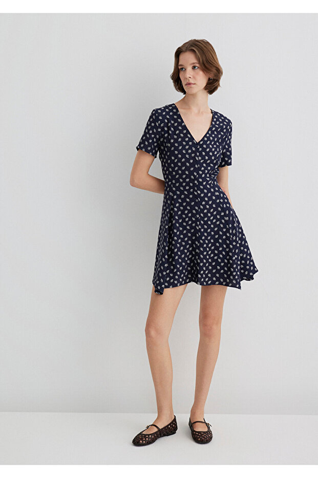 Rochie bleumarin 1310760-91069 - 2