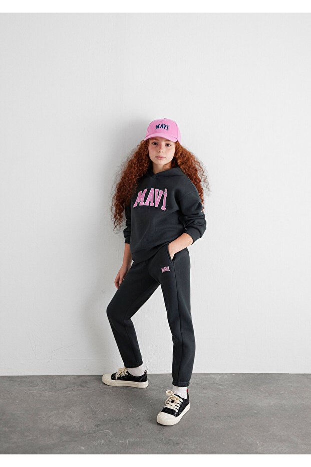 Logo Printed Black Sweatpants 7010000 -70087