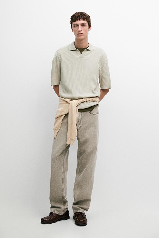Pamuklu regular polo triko
