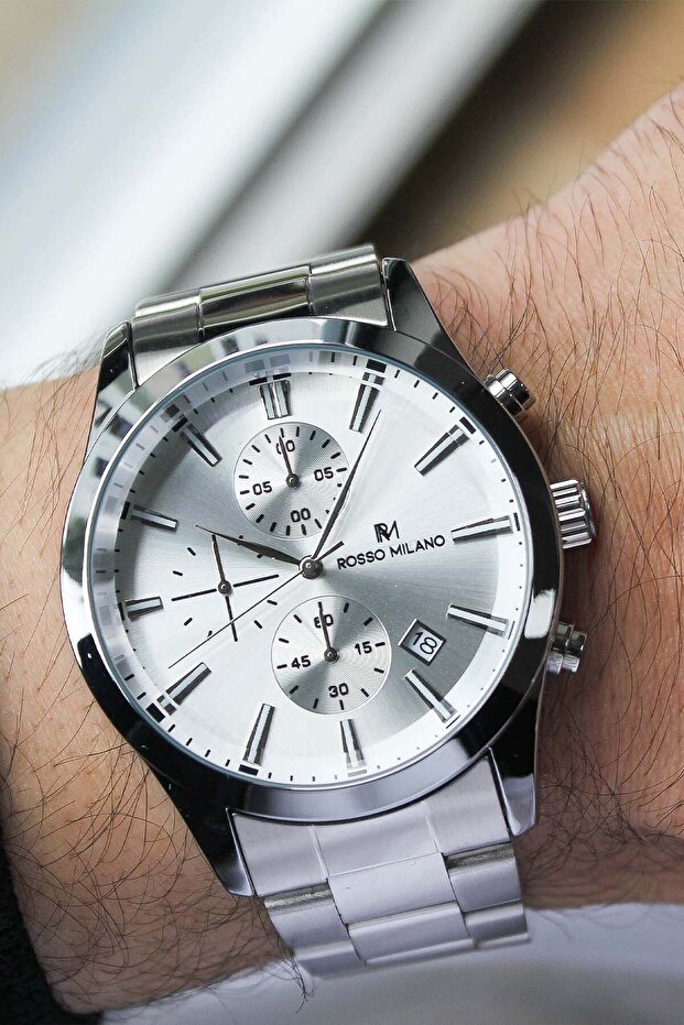 Rm002554 Men's Wristwatch with Steel Strap