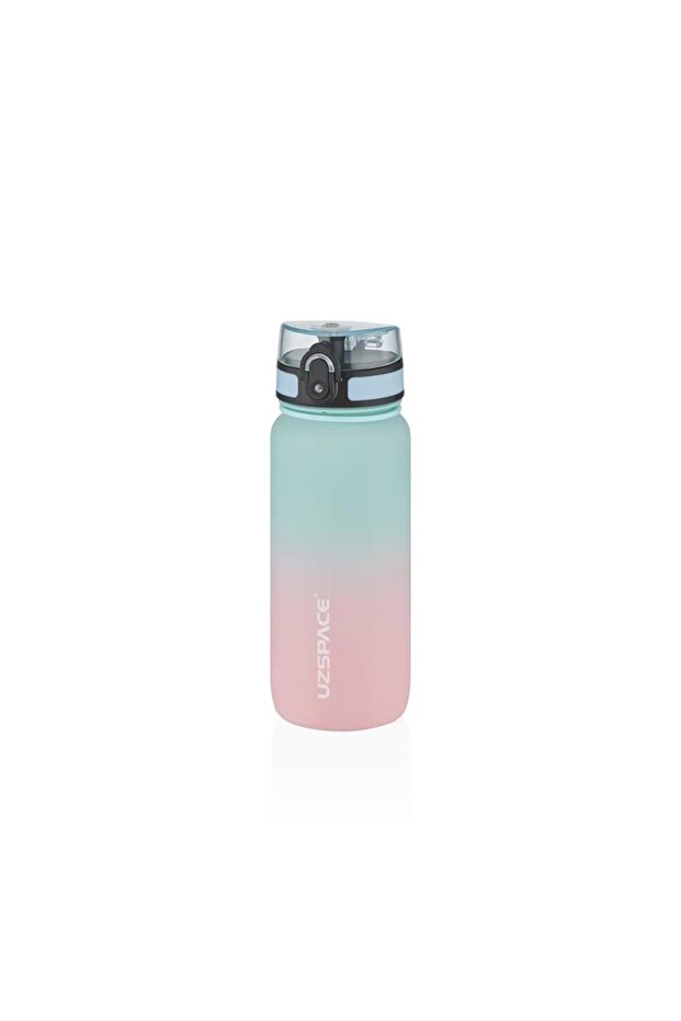 Uzspace 650 ml Gradient Color Tritan Water Bottle 3037 Mint Pink