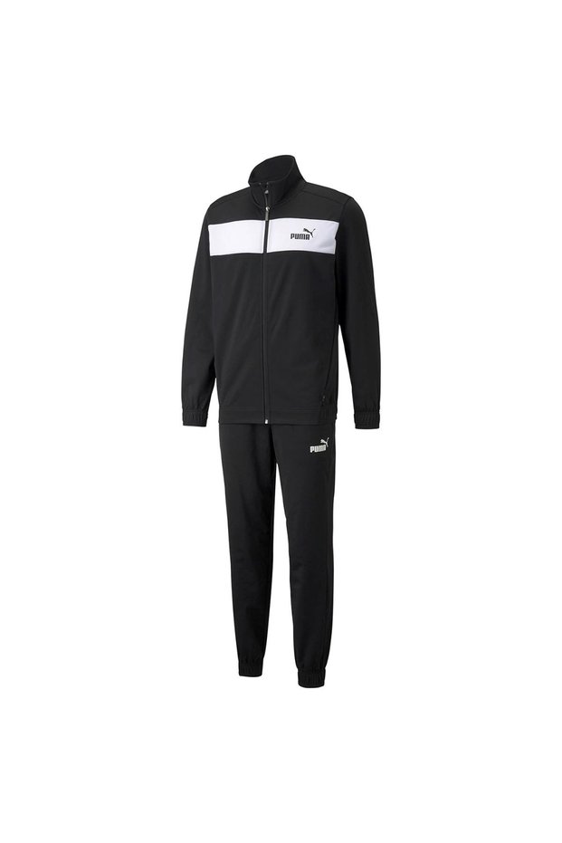 Men's Tracksuit Set Poly Suit Cl Black 84584401