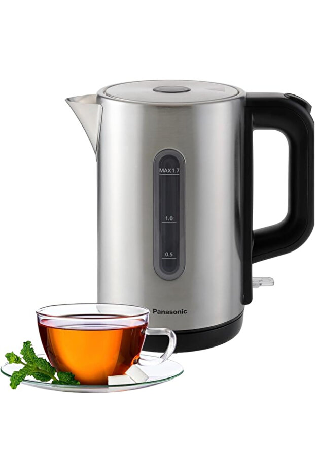 2200W Stainless Steel Cylindrical Electric Kettle 1.7 Liter