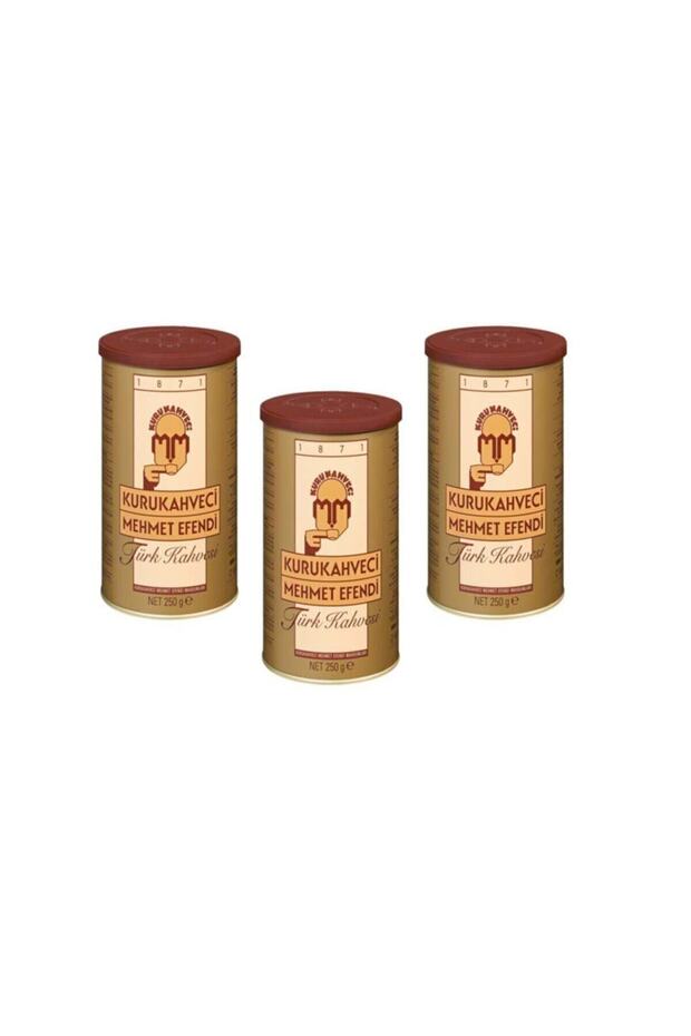 Kurukahveci Turkish Coffee 250 Gr X 3
